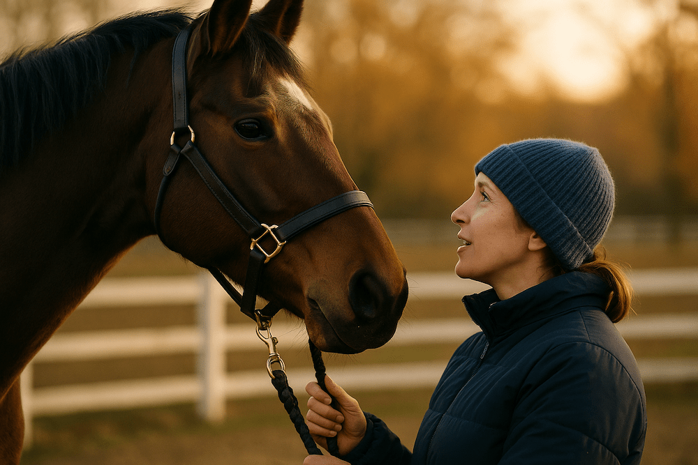 Talking to your horse